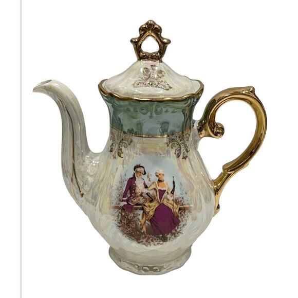 Vintage Elegant Royal Teaset Tea Set Coffee Set 1960s Lusterware - Picture 3 of 12